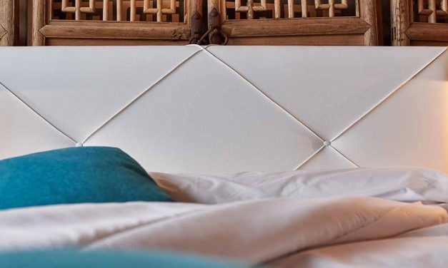 Mude o estilo do seu quarto com uma cabeceira barata