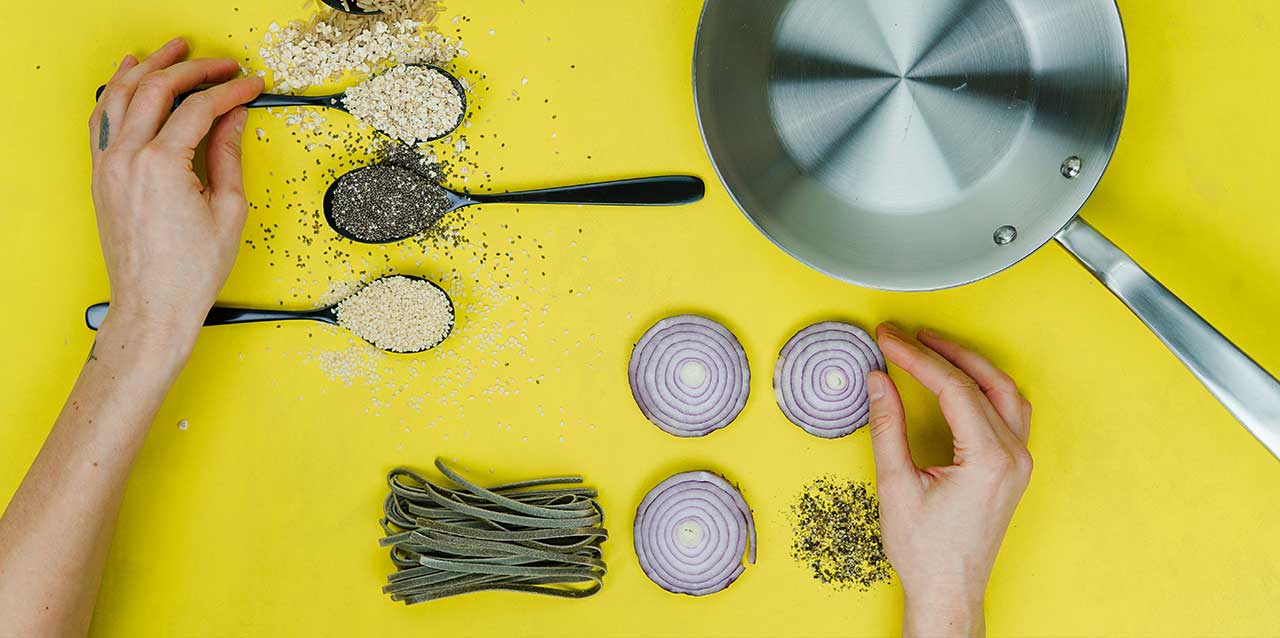 ingredientes das massas